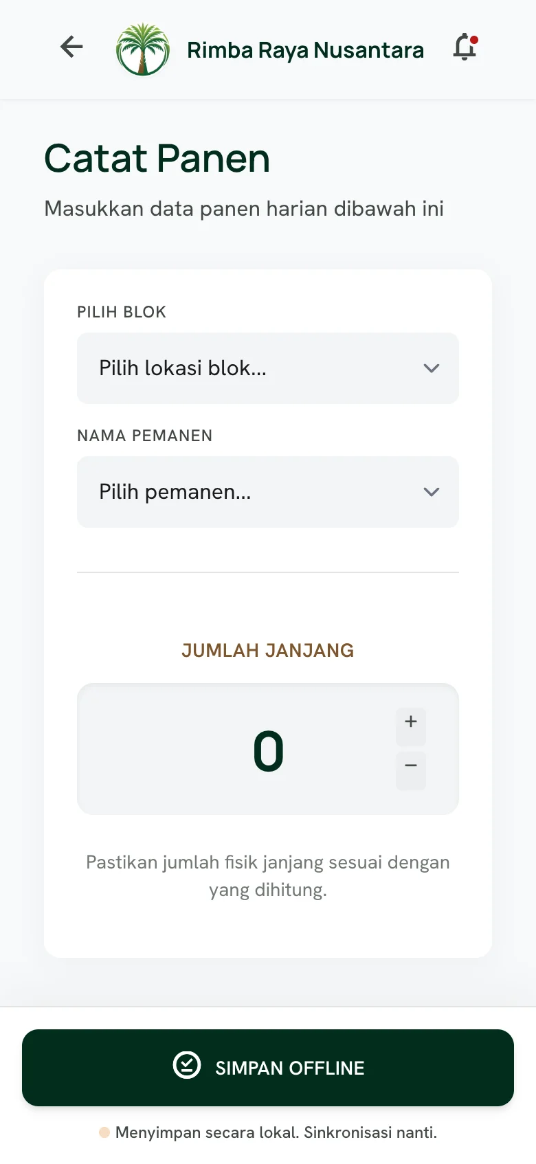 PT. Rimba Raya Nusantara — Screenshot 2