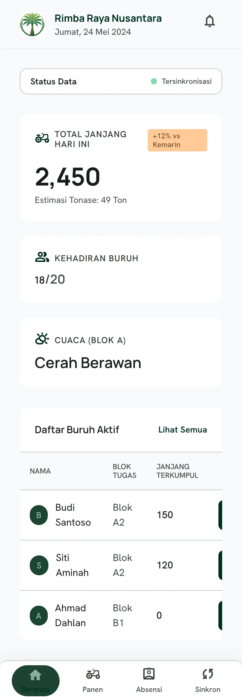 PT. Rimba Raya Nusantara — Screenshot 3